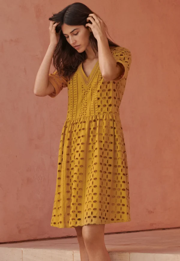 Women Wrap London Dresses & Skirts*A-Line Broderie Dress