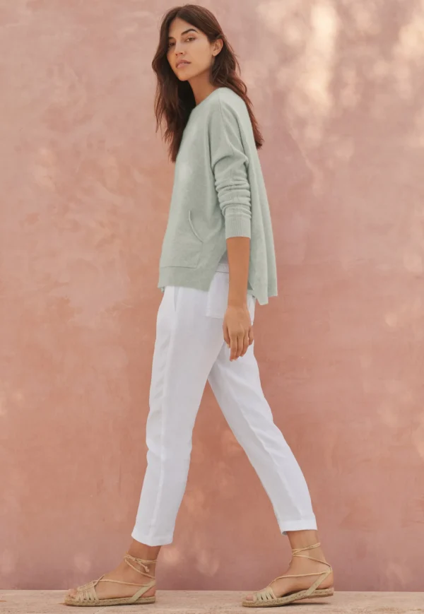Women Wrap London Knitwear*Boat-Neck Sweater