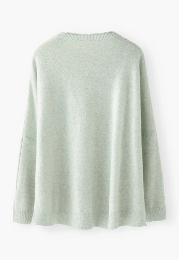 Women Wrap London Knitwear*Boat-Neck Sweater