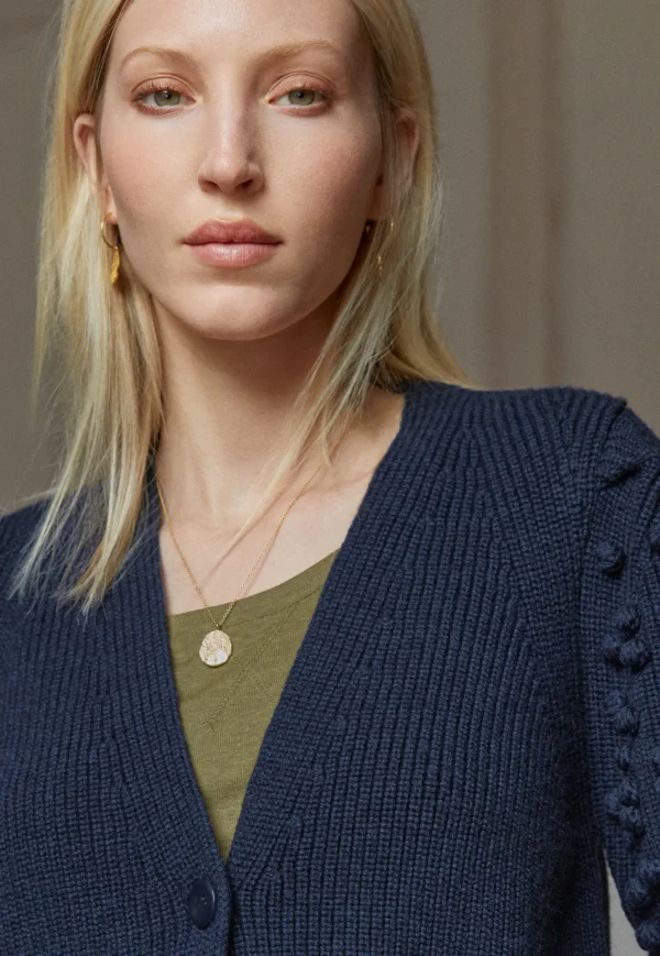 Women Wrap London Knitwear*Bobble Cardigan