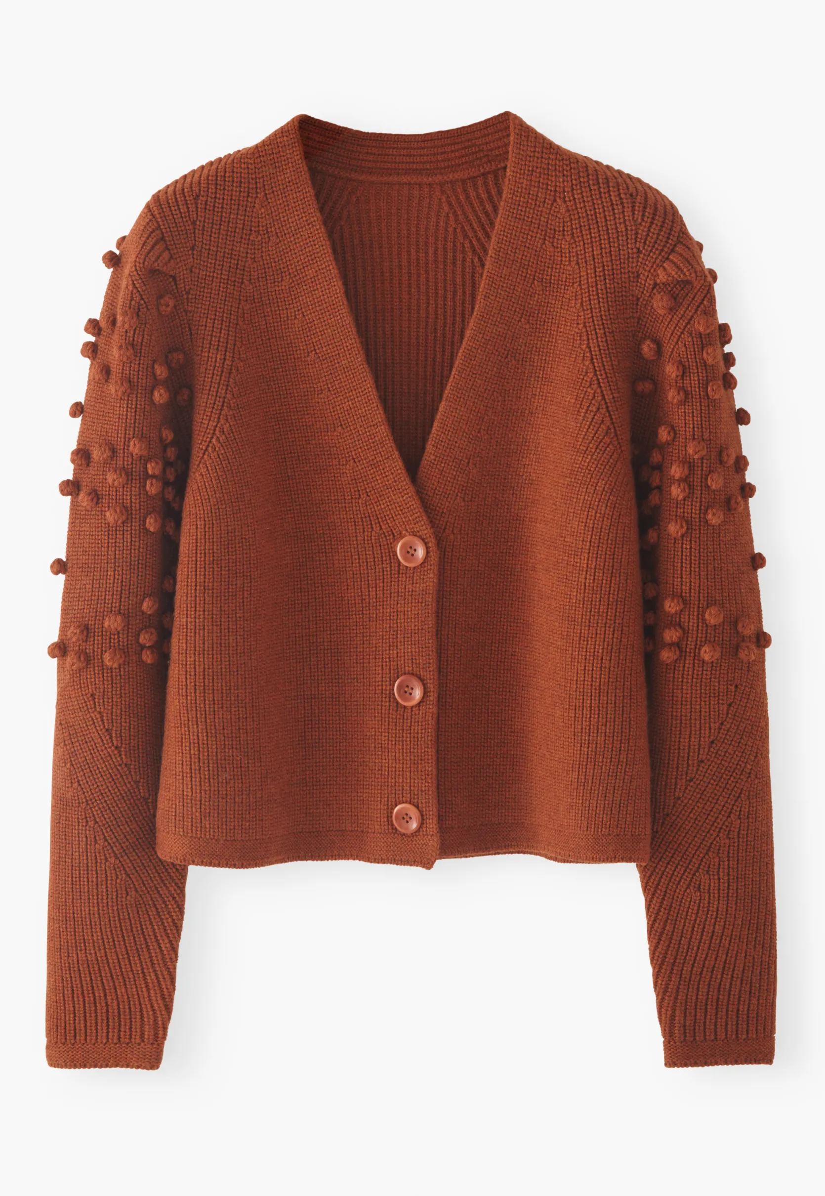 bobble_cardigan_4.webp Women Wrap London Knitwear*Bobble Cardigan