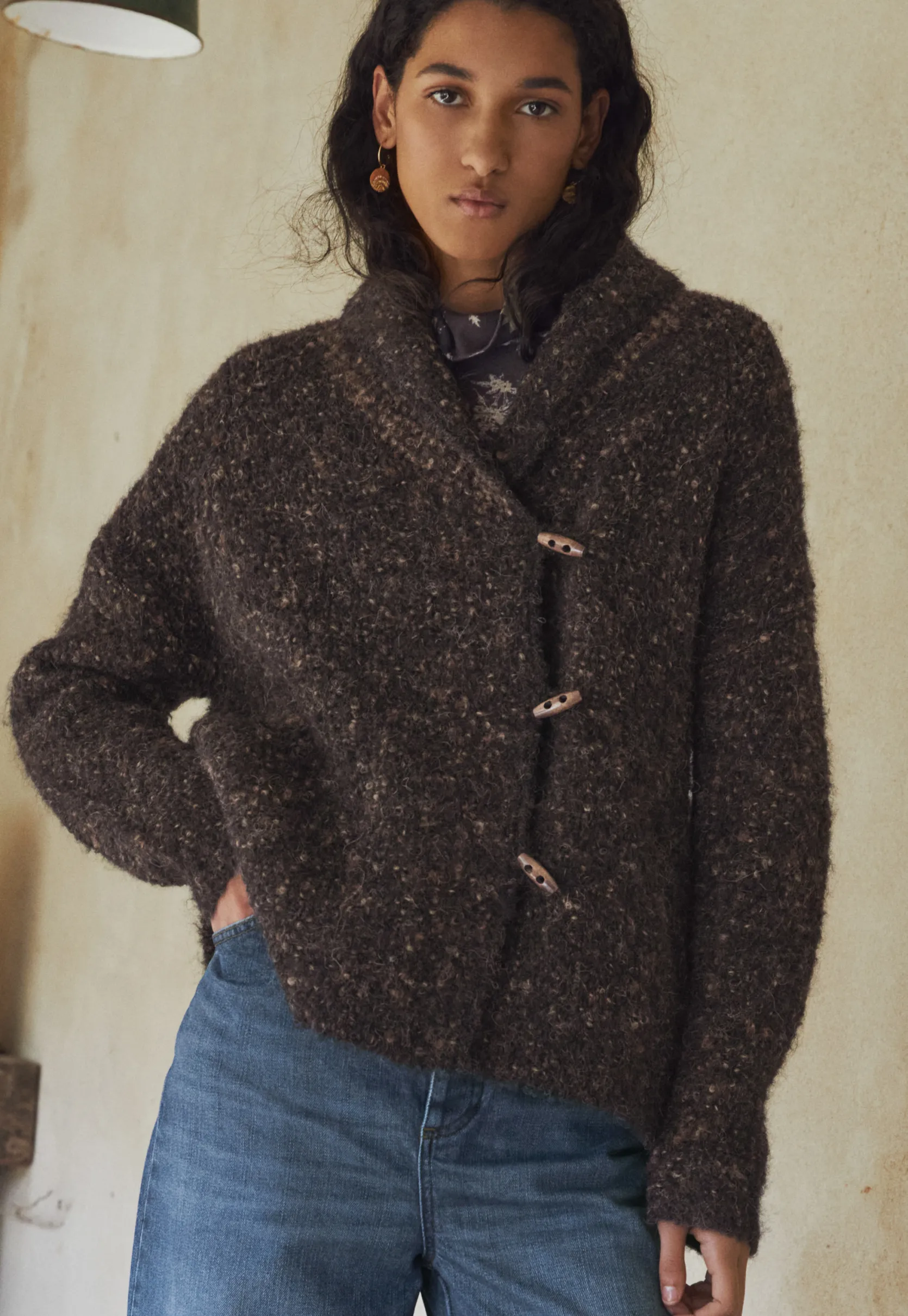 boucle_jacket_0.webp Women Wrap London Knitwear*Boucle Jacket