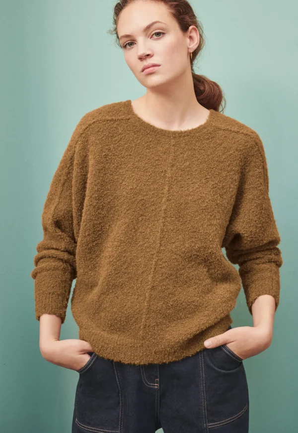 Women Wrap London Knitwear*Boucle Sweater