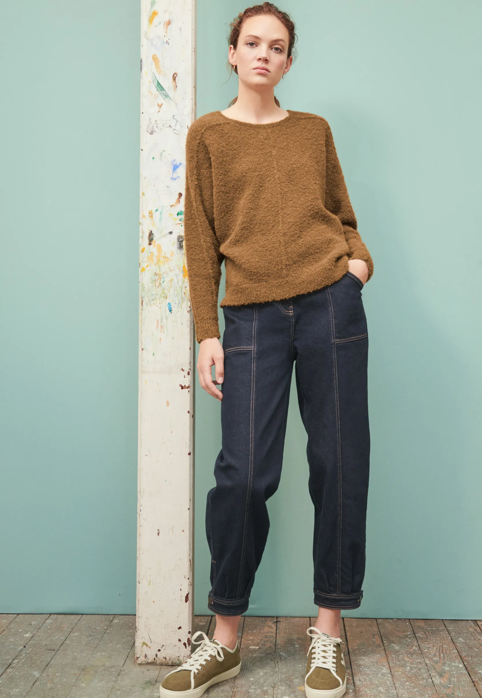 boucle_sweater_3-1.webp Women Wrap London Knitwear*Boucle Sweater
