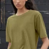 Women Wrap London Jersey Tops*Boxy T-Shirt