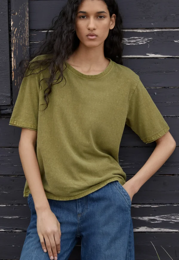 Women Wrap London Jersey Tops*Boxy T-Shirt