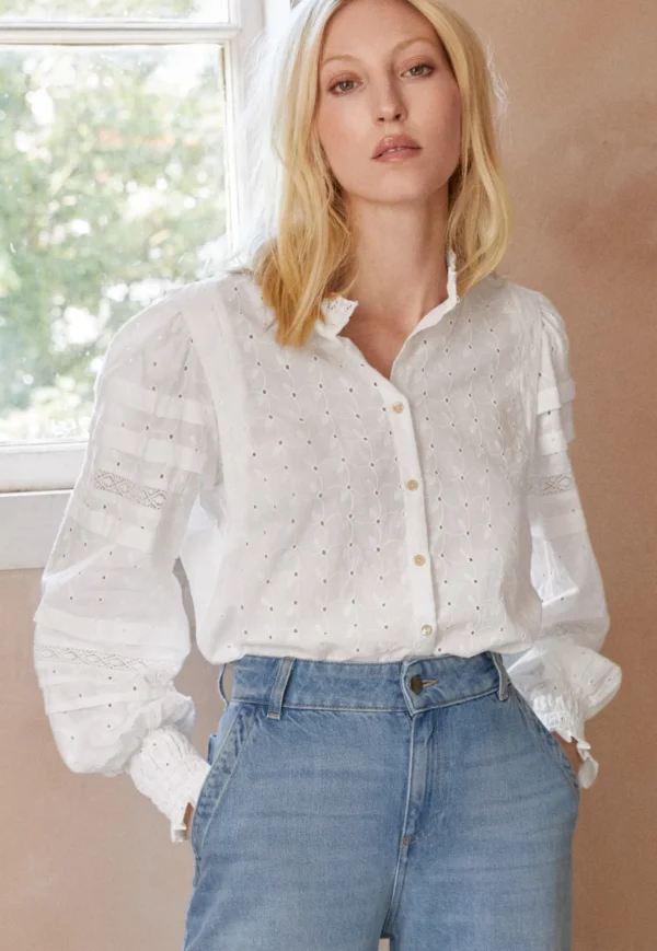 Women Wrap London Shirts & Tops*Broderie Blouse