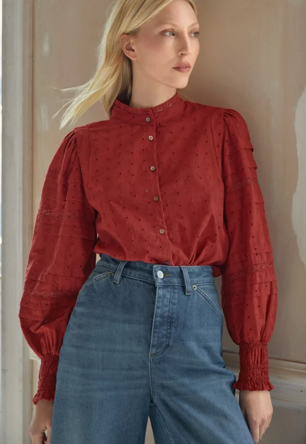 Women Wrap London Shirts & Tops*Broderie Blouse