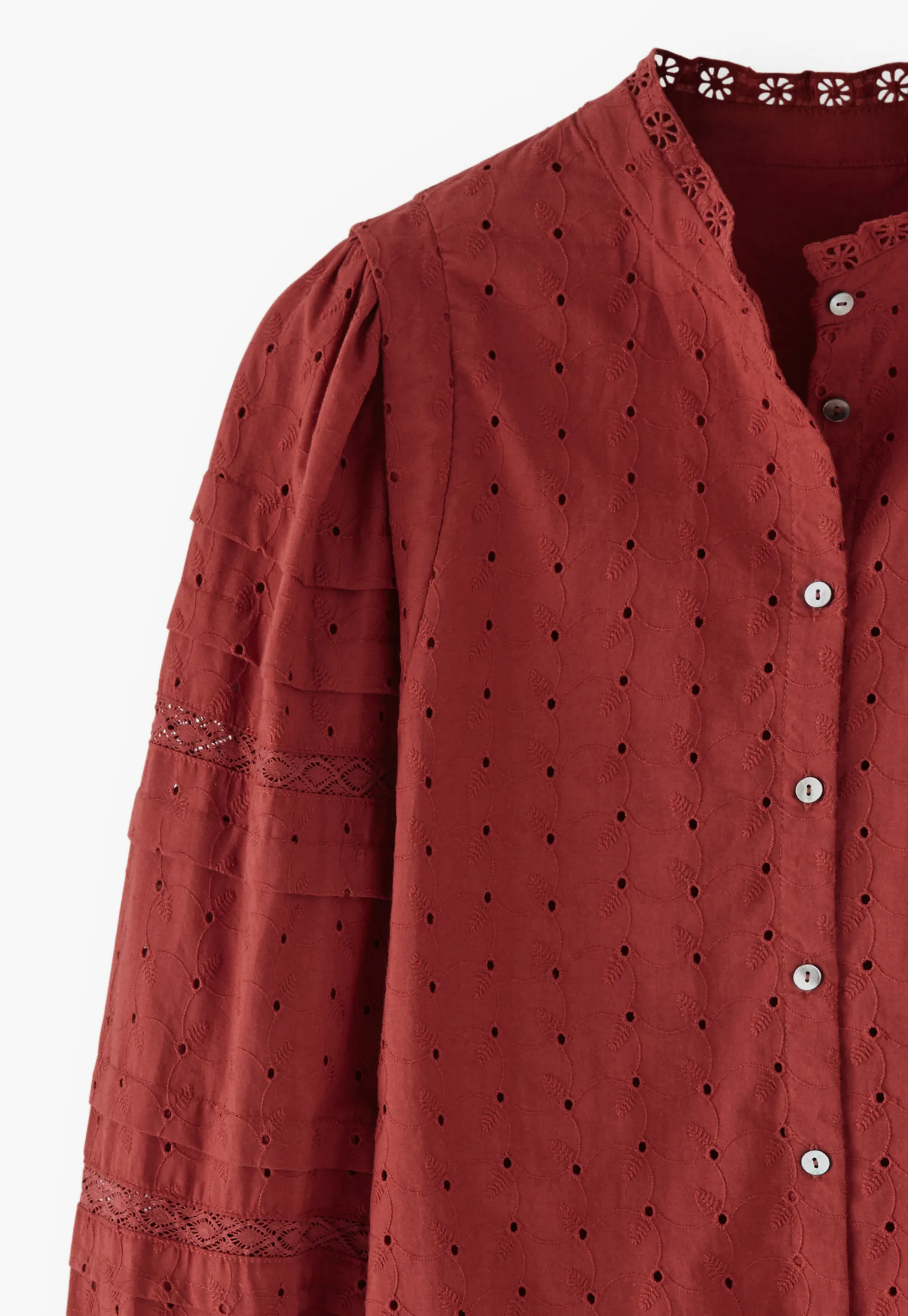 broderie_blouse_3.webp Women Wrap London Shirts & Tops*Broderie Blouse