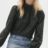 Women Wrap London Shirts & Tops*Button-Back Blouse