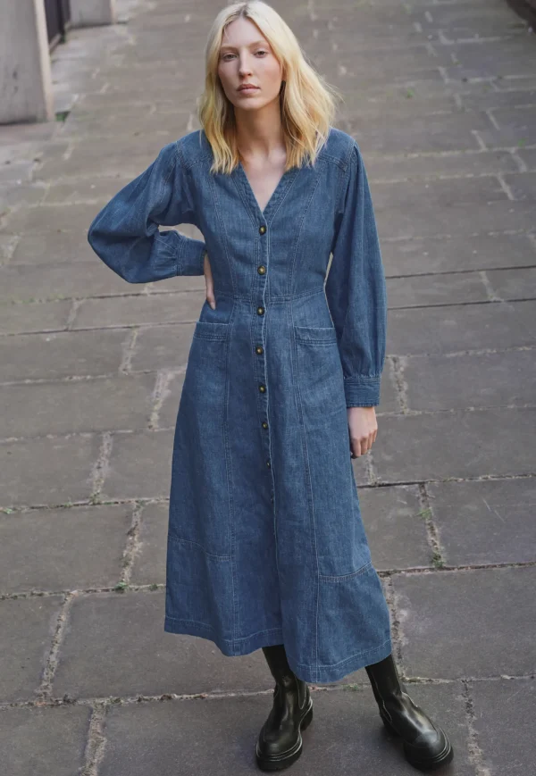 Women Wrap London Dresses & Skirts*Button-Through Dress
