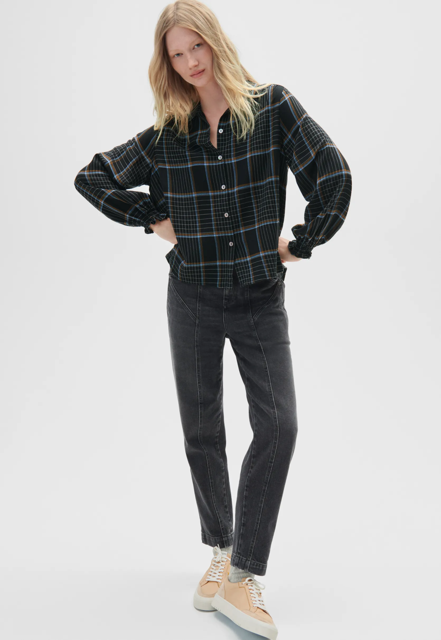 checked_shirt_3.webp Women Wrap London Shirts & Tops*Checked Shirt