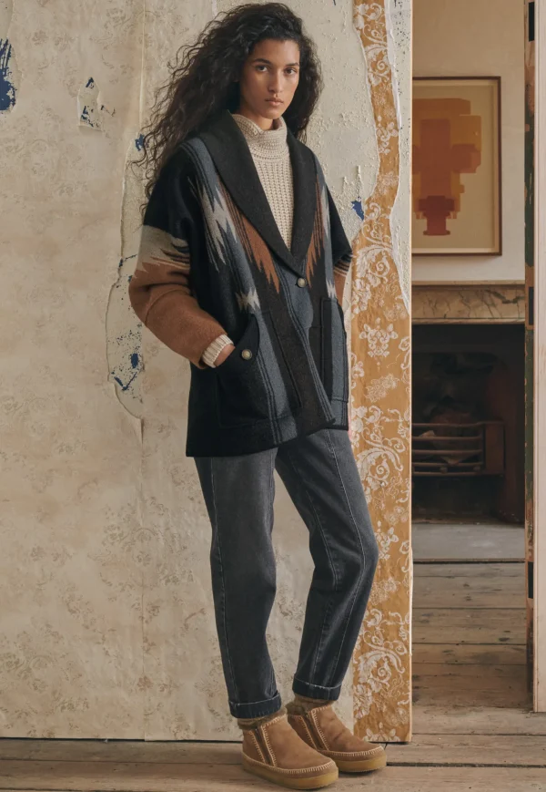 Women Wrap London Knitwear*Coatigan