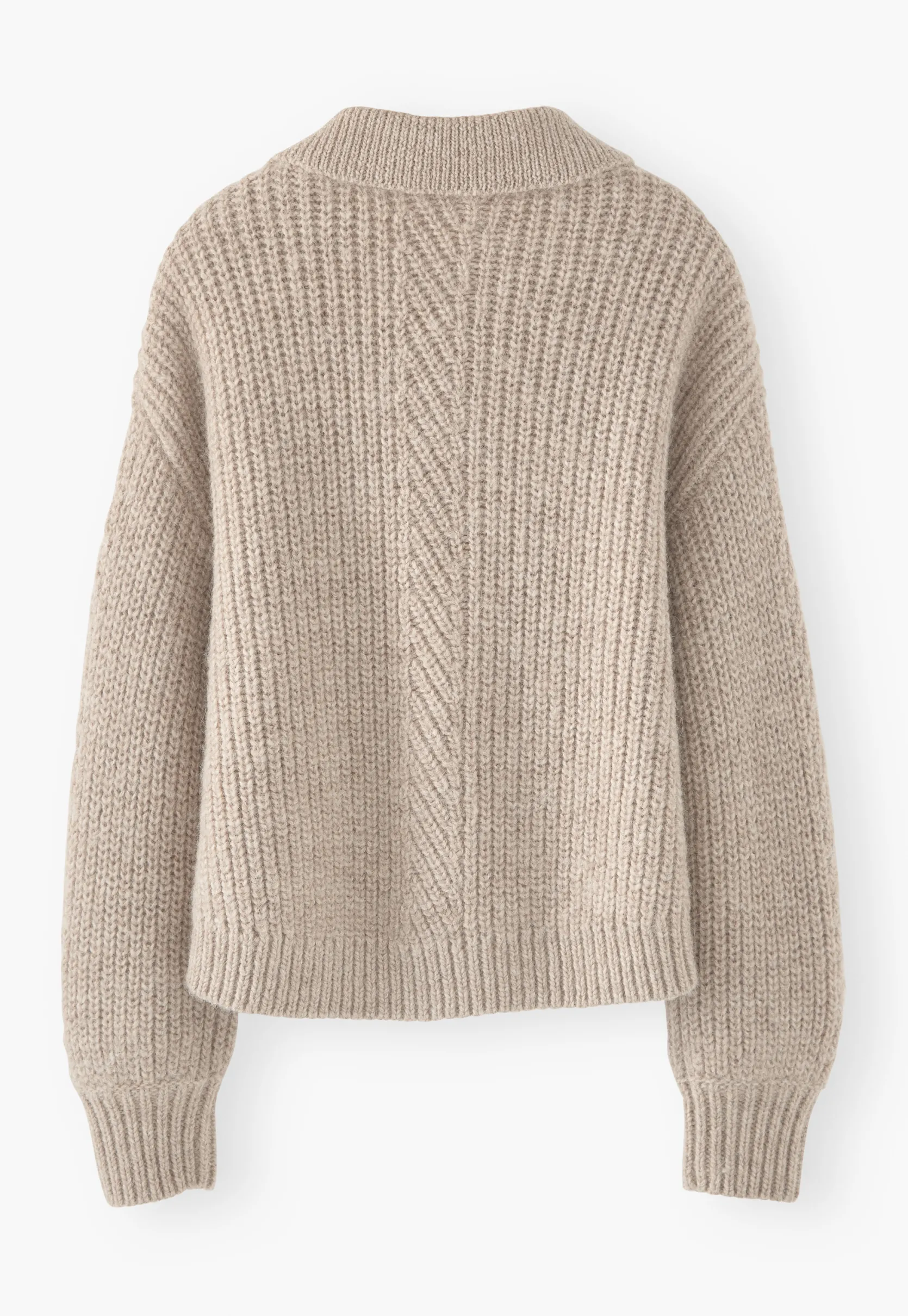 collared_cardigan_5.webp Women Wrap London Knitwear*Collared Cardigan