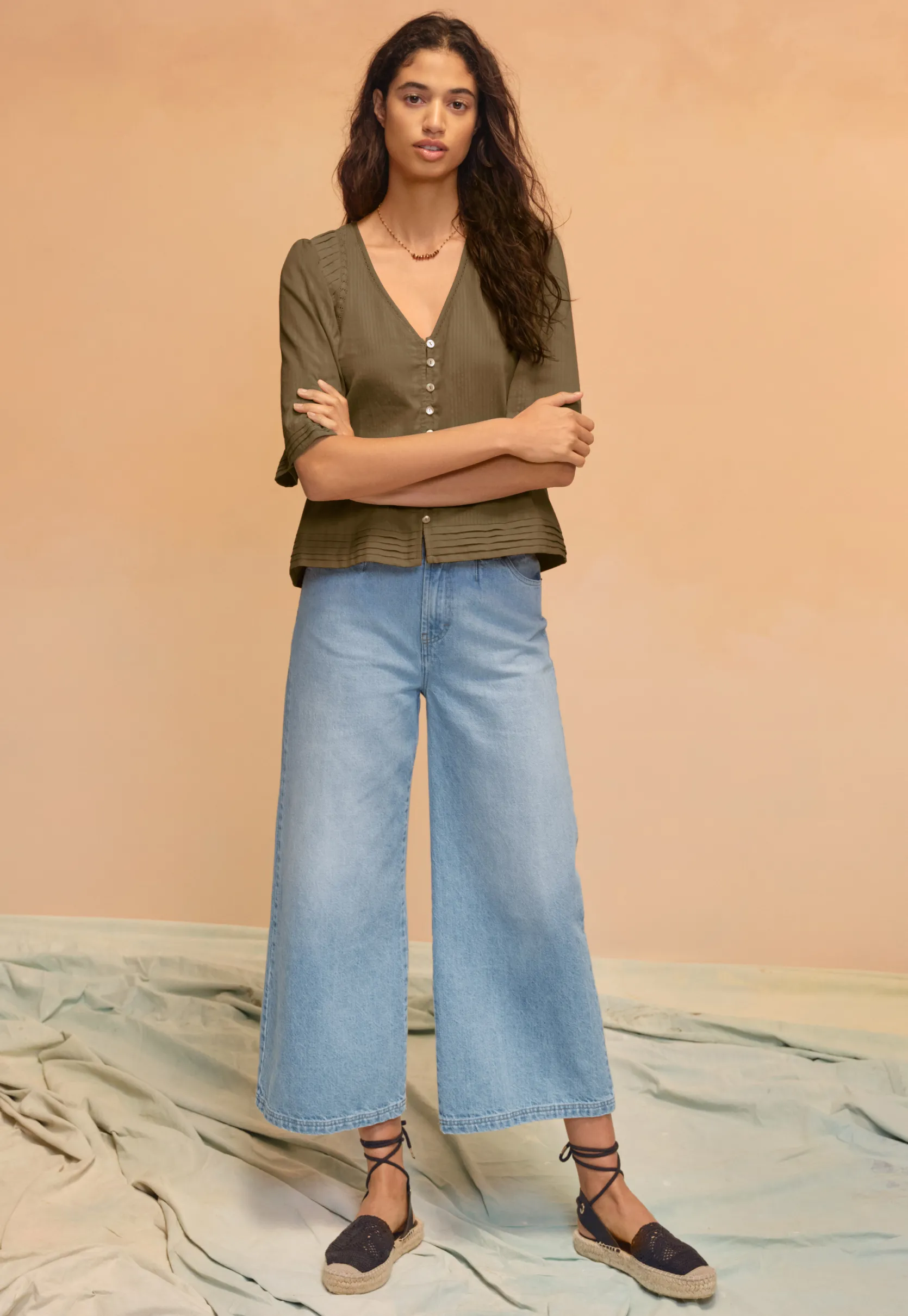 cropped_blouse_1.webp Women Wrap London Shirts & Tops*Cropped Blouse