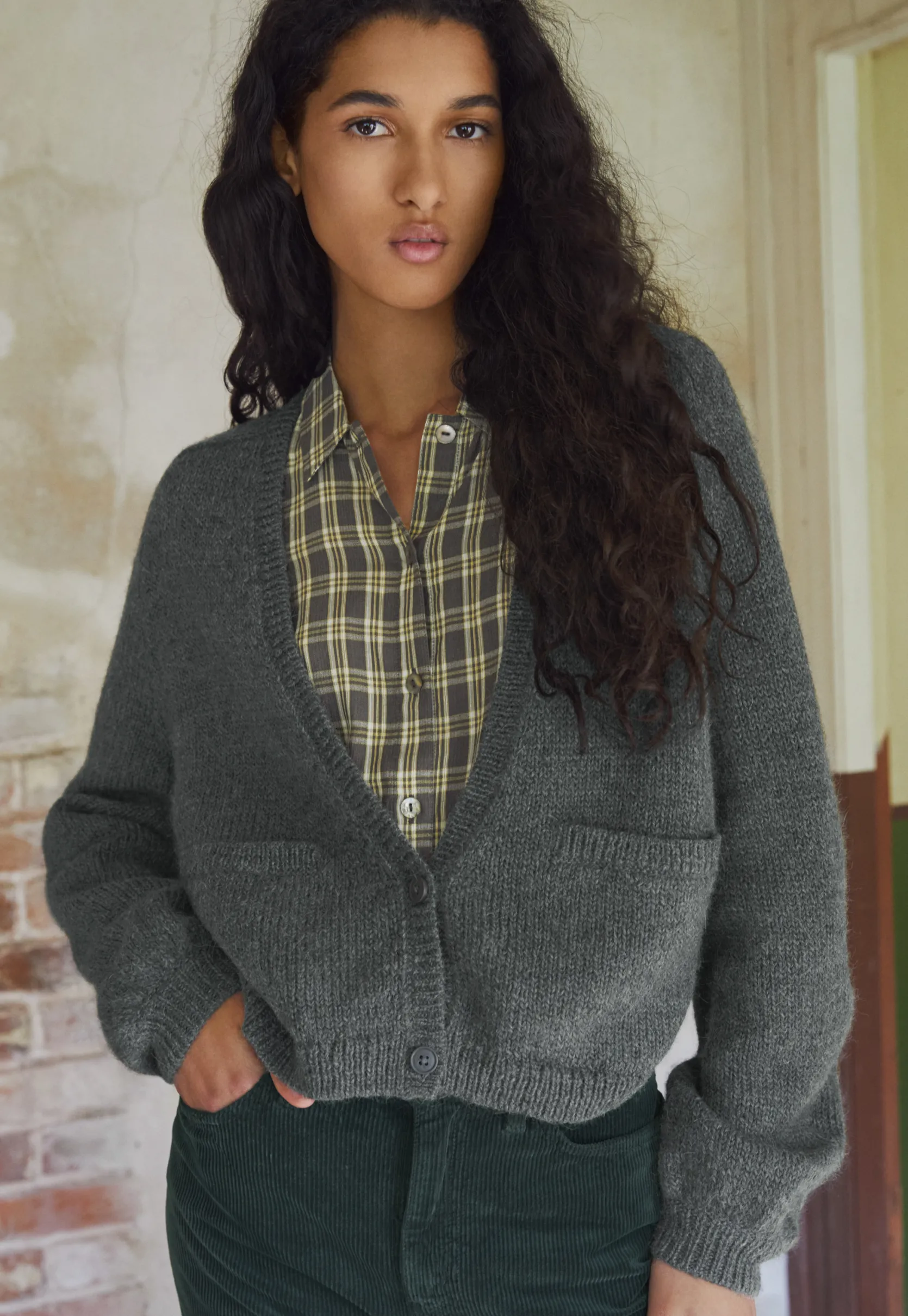 cropped_cardigan_0-2.webp Women Wrap London Knitwear*Cropped Cardigan