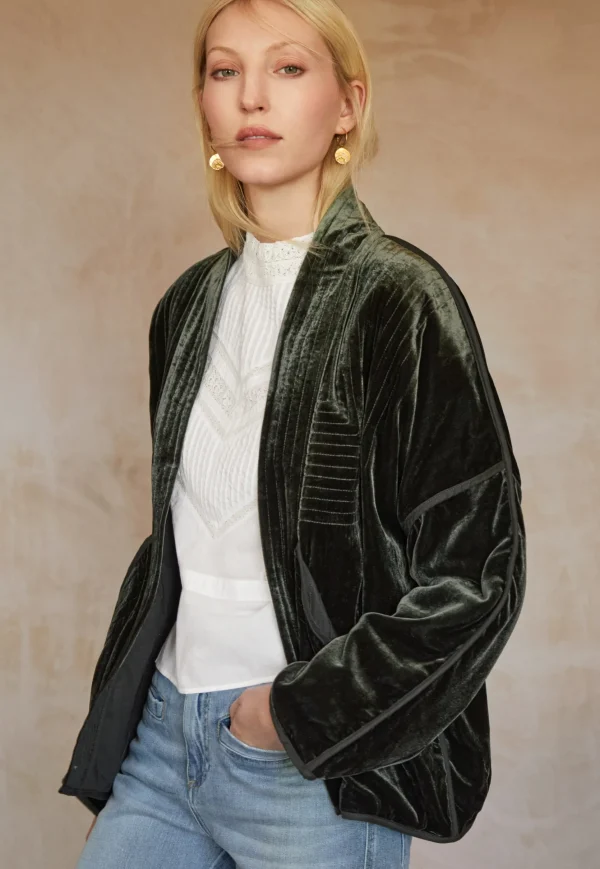 Women Wrap London Jackets & Coats*Cropped Quilted Jacket