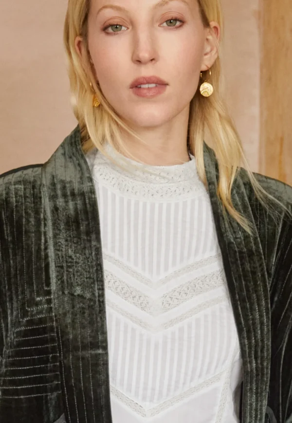 Women Wrap London Jackets & Coats*Cropped Quilted Jacket