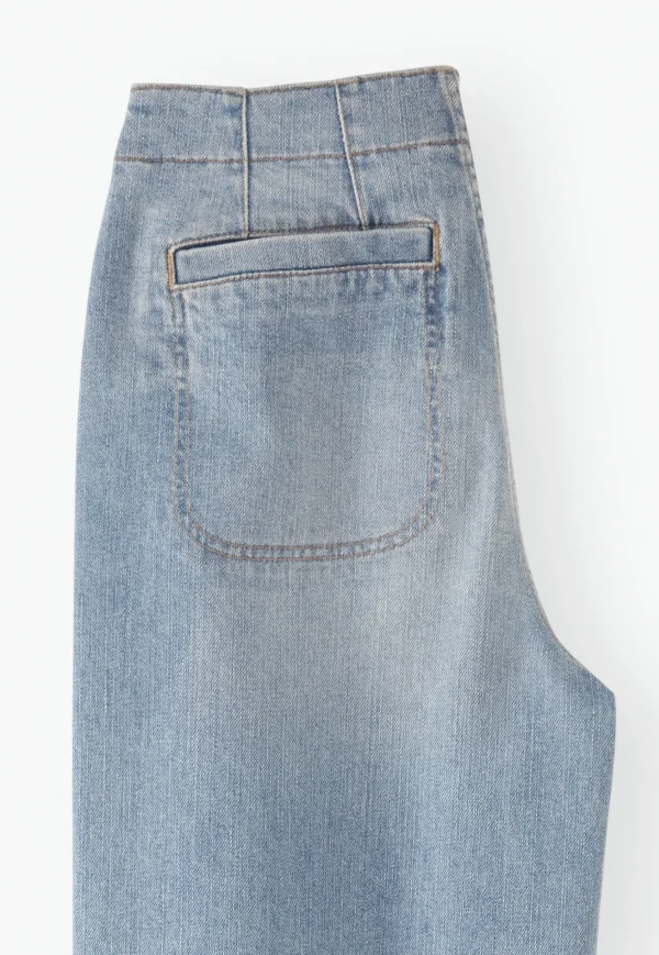 Women Wrap London Jeans & Trousers*Cropped Wide-Leg Jeans
