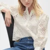 Women Wrap London Shirts & Tops*Cutwork Blouse