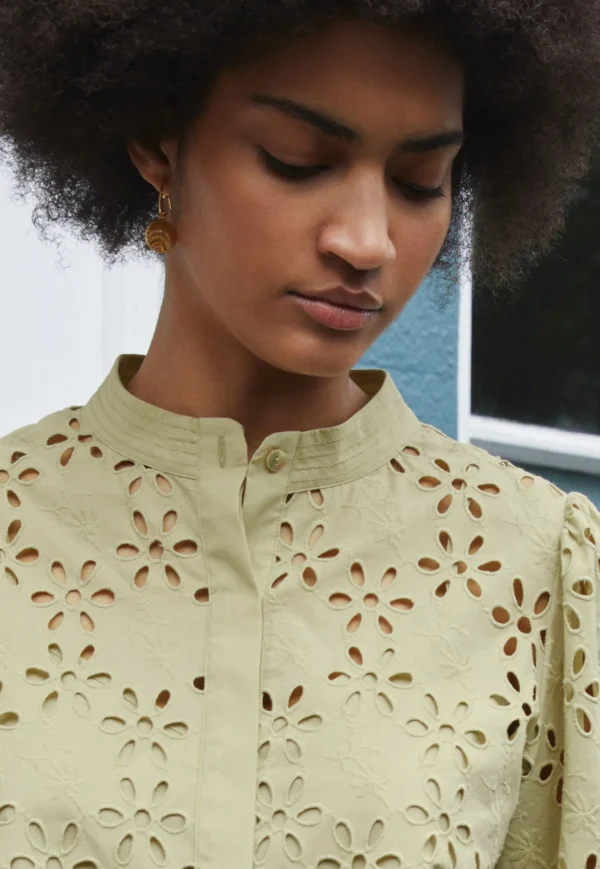 Women Wrap London Shirts & Tops*Cutwork Blouse