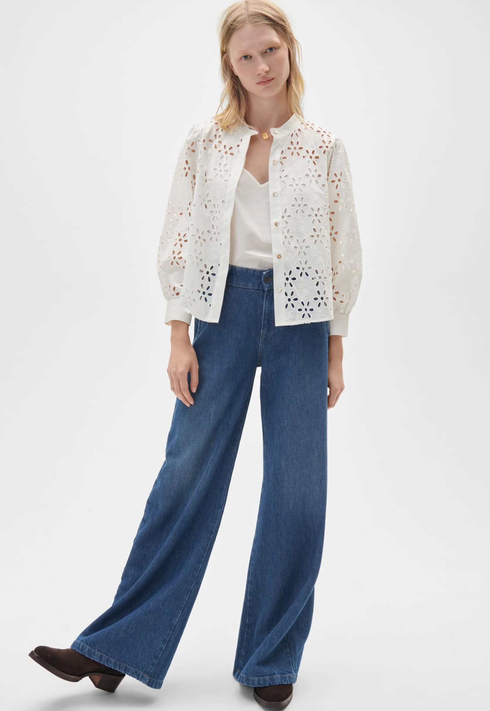 cutwork_blouse_2.webp Women Wrap London Shirts & Tops*Cutwork Blouse
