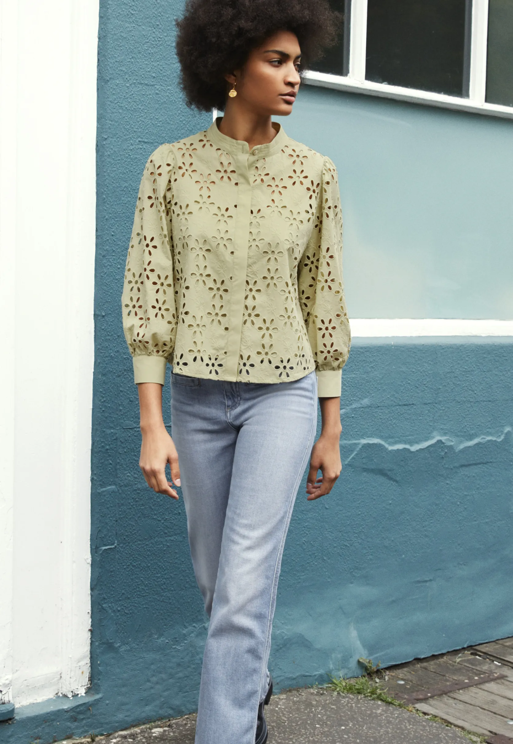 cutwork_blouse_3-2.webp Women Wrap London Shirts & Tops*Cutwork Blouse