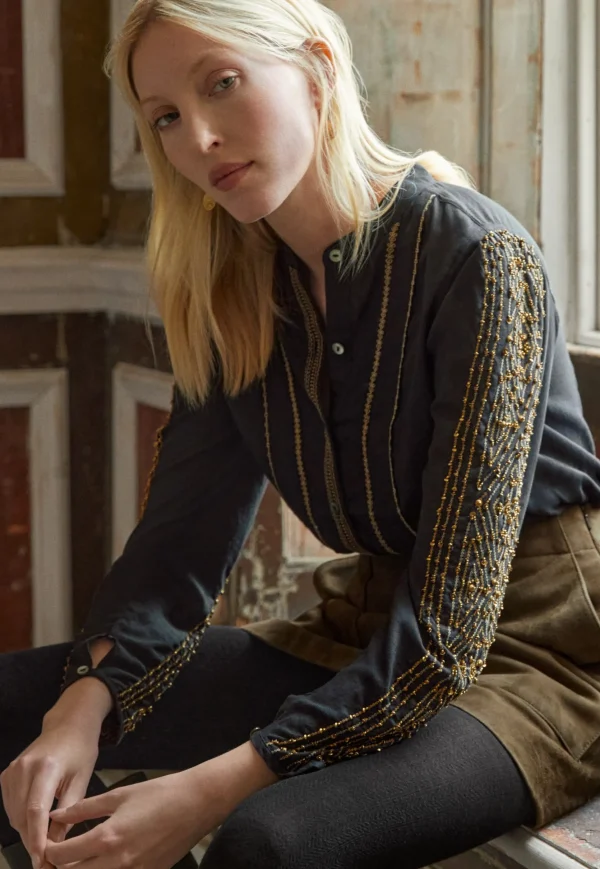 Women Wrap London Shirts & Tops*Embellished Shirt
