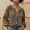 Women Wrap London Shirts & Tops*Embroidered Blouse