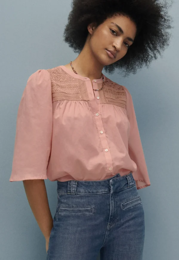 Women Wrap London Shirts & Tops*Embroidered Blouse