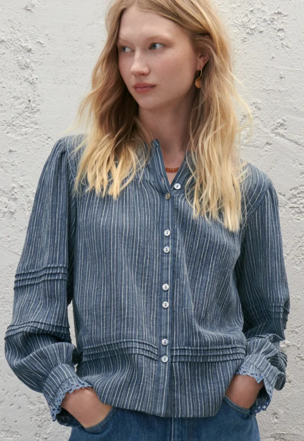 Women Wrap London Shirts & Tops*Embroidered Blouse