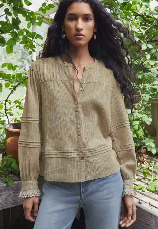 Women Wrap London Shirts & Tops*Embroidered Blouse