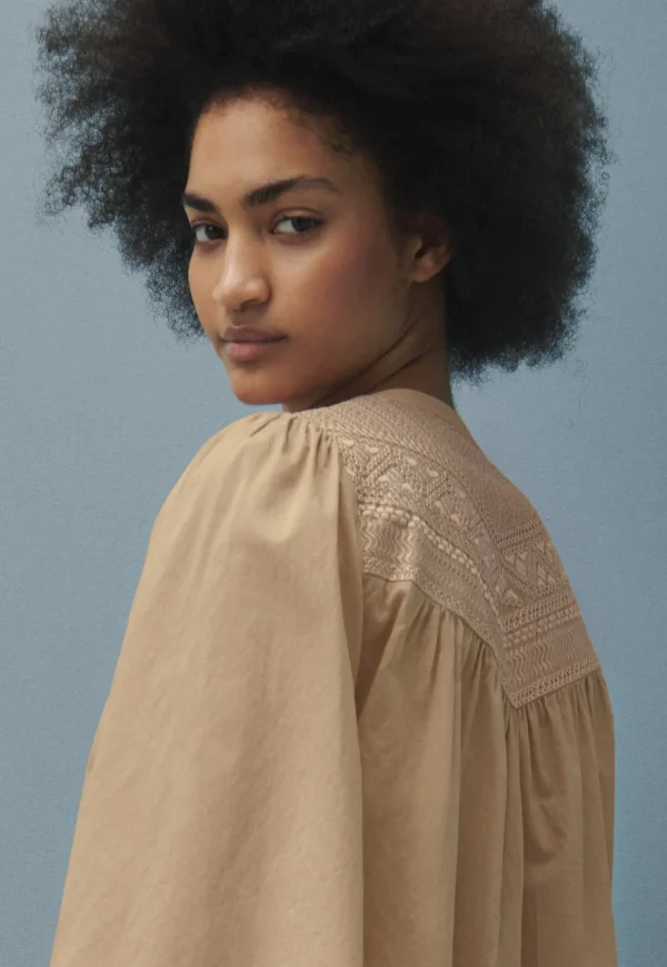 Women Wrap London Shirts & Tops*Embroidered Blouse