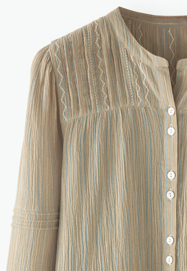 Women Wrap London Shirts & Tops*Embroidered Blouse