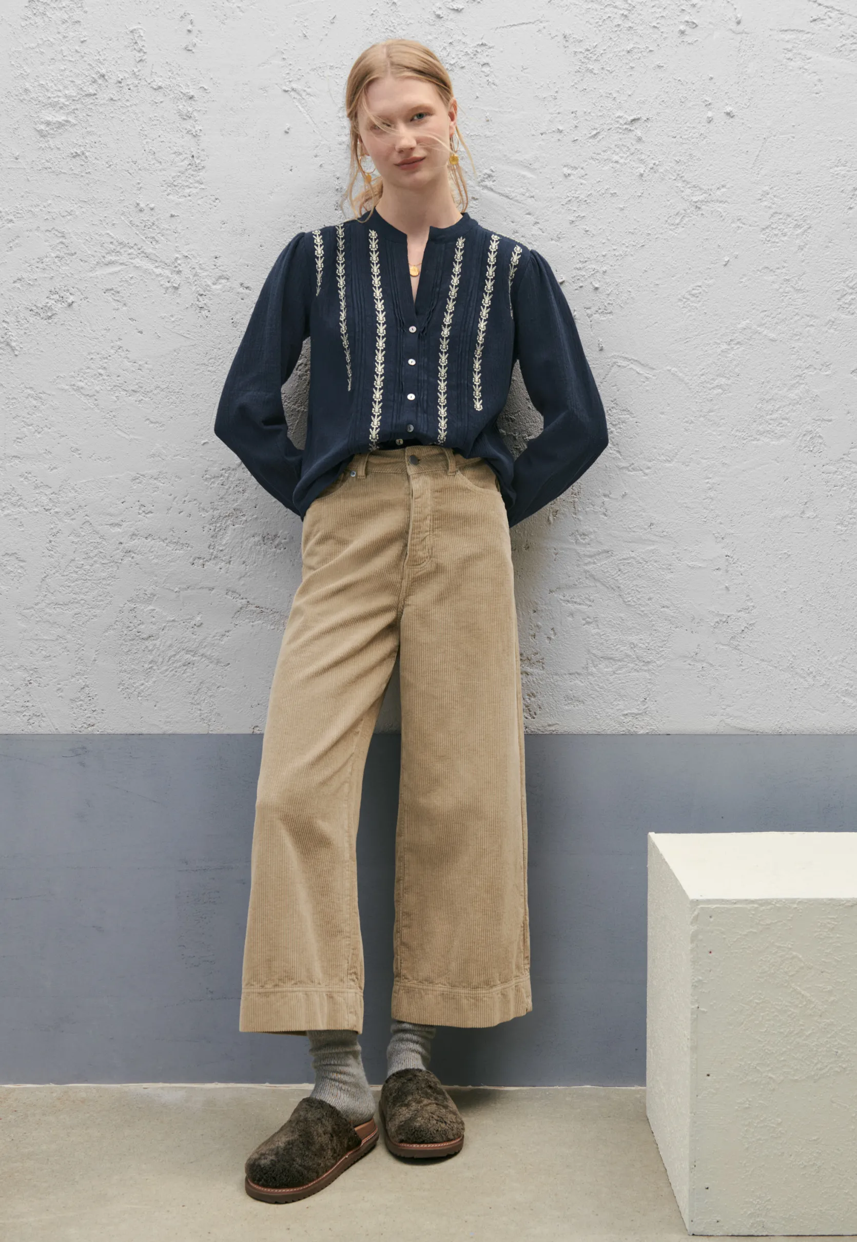 embroidered_blouse_3.webp Women Wrap London Shirts & Tops*Embroidered Blouse