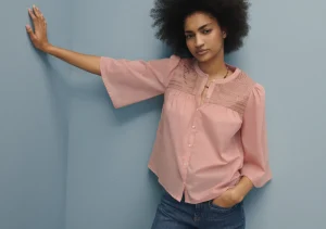 Women Wrap London Shirts & Tops*Embroidered Blouse