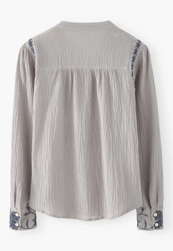 Women Wrap London Shirts & Tops*Embroidered Blouse