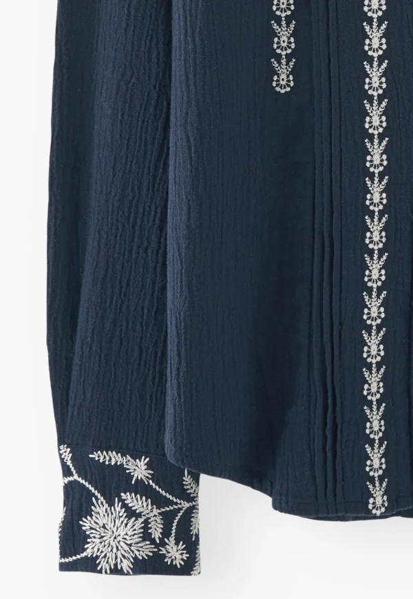 Women Wrap London Shirts & Tops*Embroidered Blouse