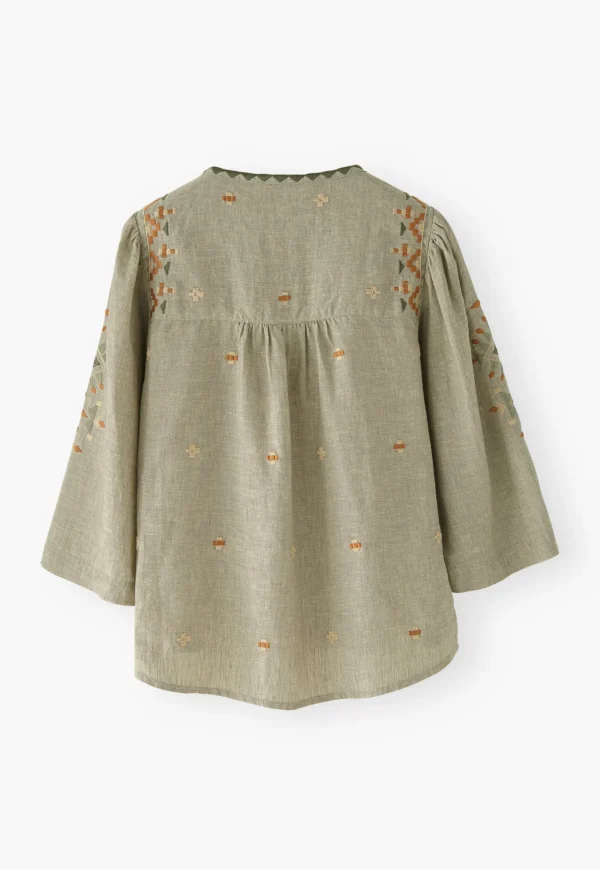 Women Wrap London Shirts & Tops*Embroidered Blouse