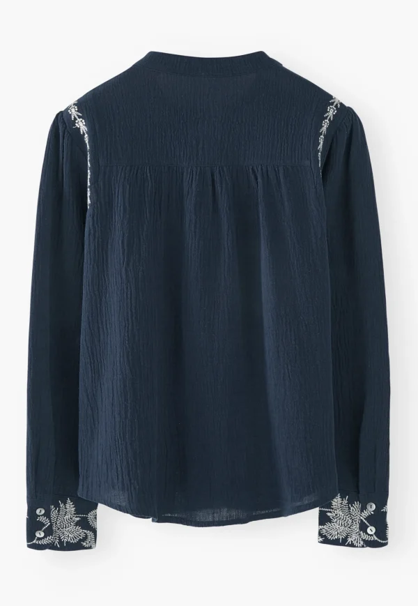 Women Wrap London Shirts & Tops*Embroidered Blouse