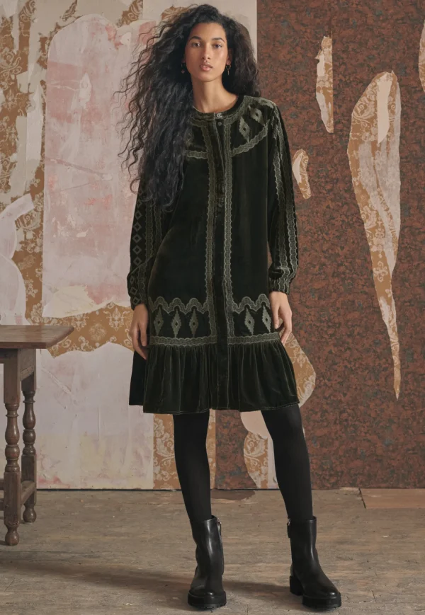 Women Wrap London Dresses & Skirts*Embroidered Dress