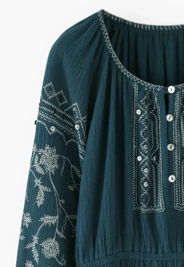 Women Wrap London Dresses & Skirts*Embroidered Dress