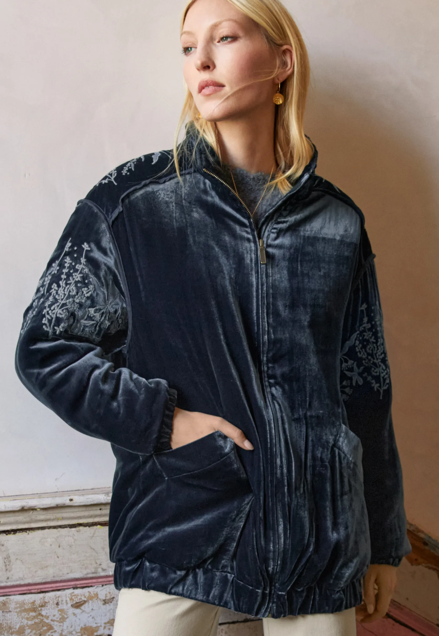 embroidered_jacket_4.webp Women Wrap London Jackets & Coats*Embroidered Jacket
