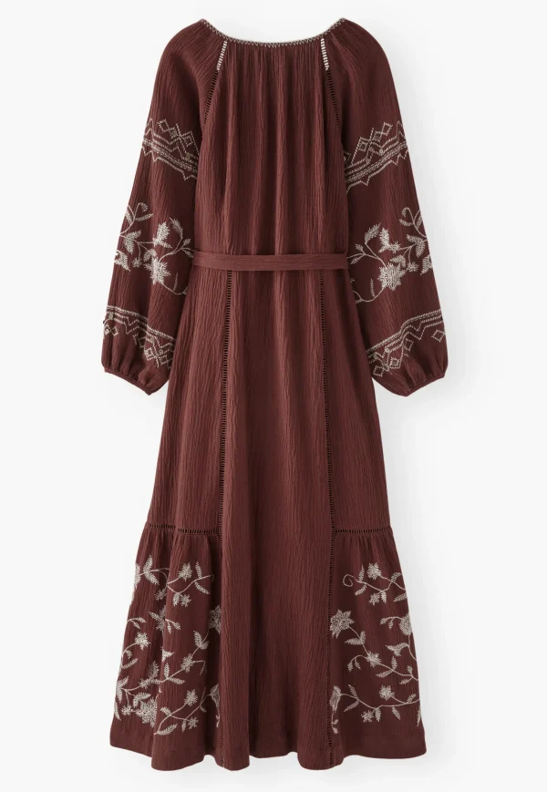 Women Wrap London Dresses & Skirts*Embroidered Maxi-Dress