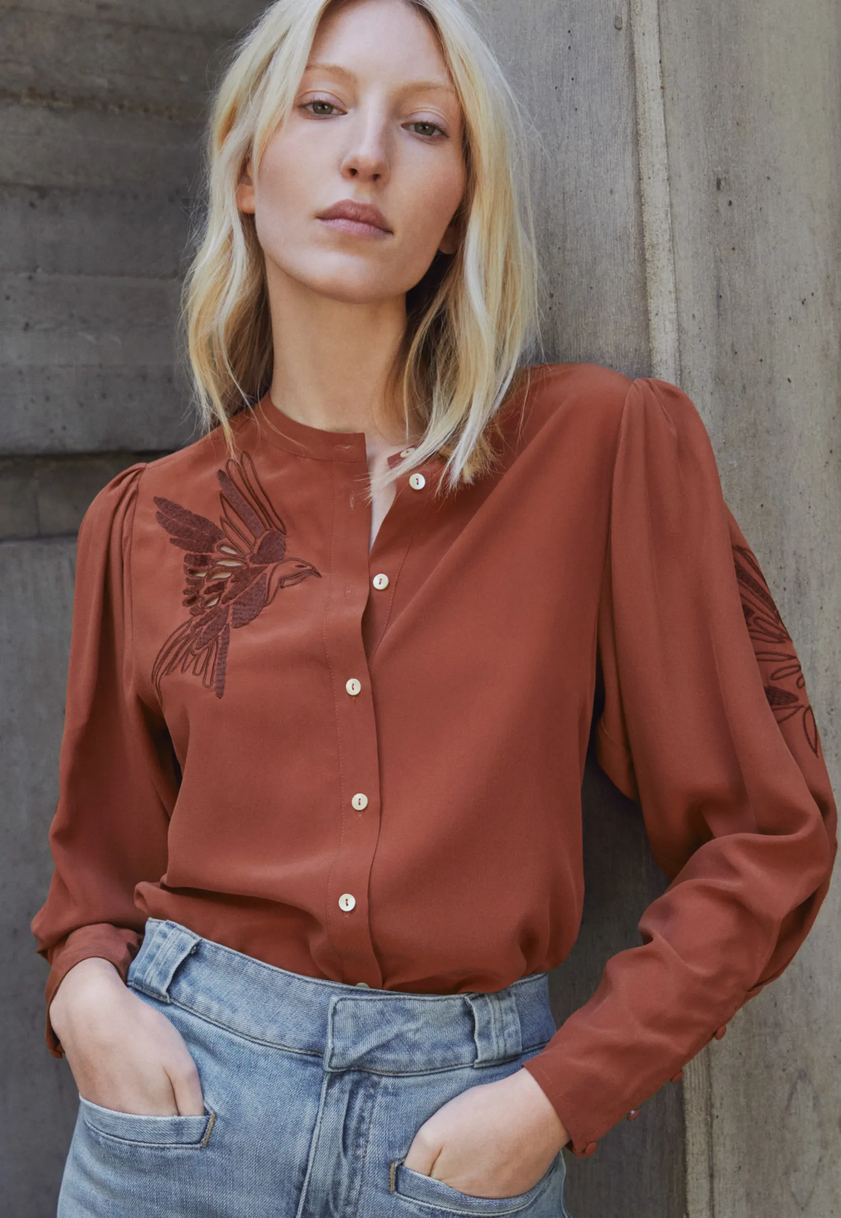 embroidered_shirt_0-1.webp Women Wrap London Shirts & Tops*Embroidered Shirt