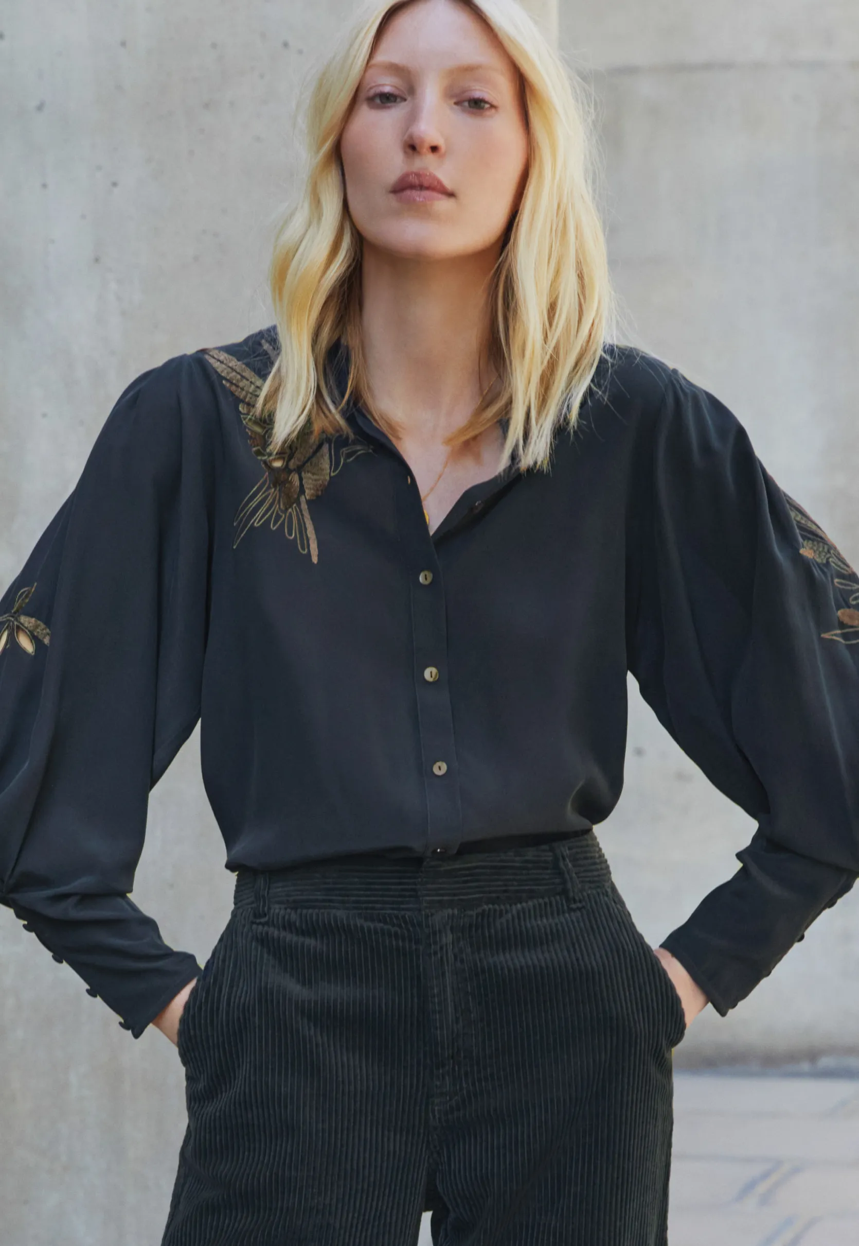 embroidered_shirt_0.webp Women Wrap London Shirts & Tops*Embroidered Shirt