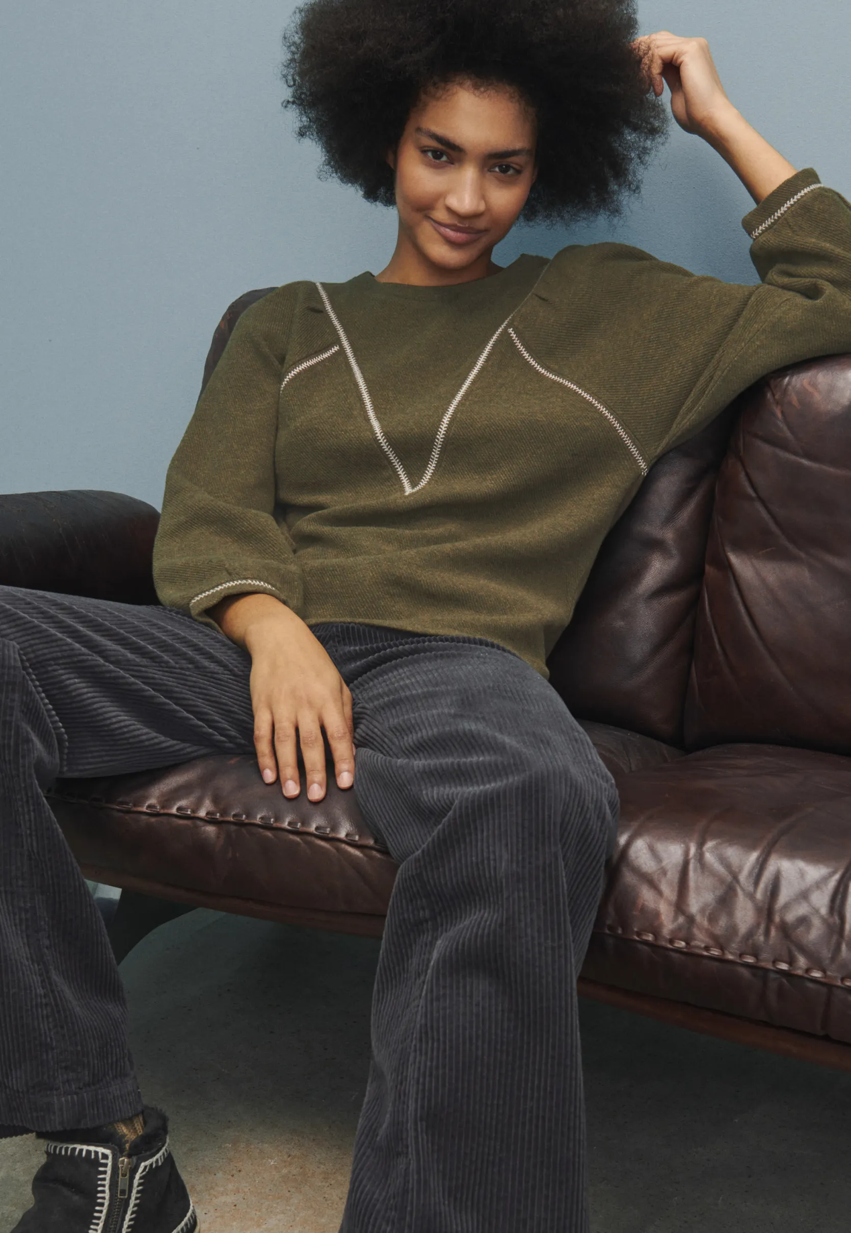 embroidered_sweatshirt_2.webp Women Wrap London Jersey Tops*Embroidered Sweatshirt