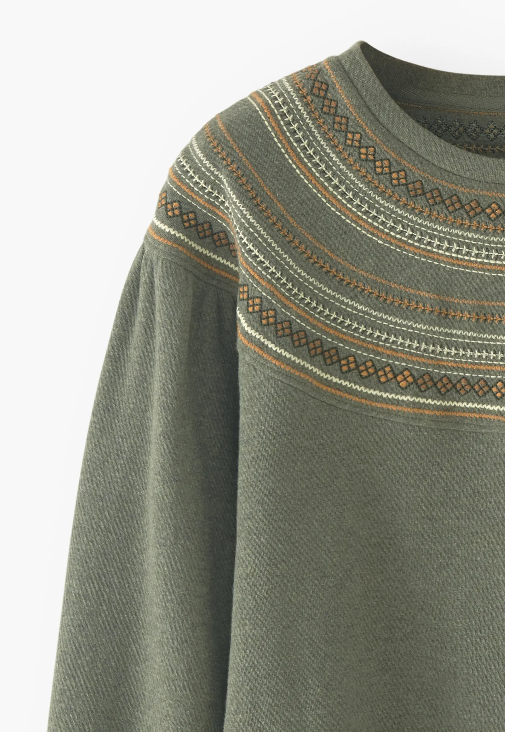 embroidered_sweatshirt_4-3.webp Women Wrap London Jersey Tops*Embroidered Sweatshirt