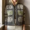 Women Wrap London Knitwear*Fair Isle Cardigan