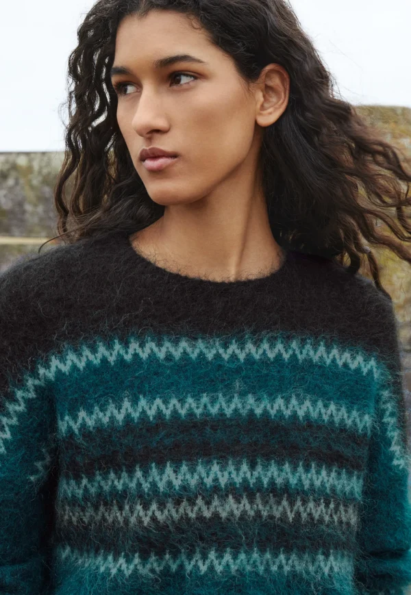 Women Wrap London Knitwear*Fair Isle Sweater